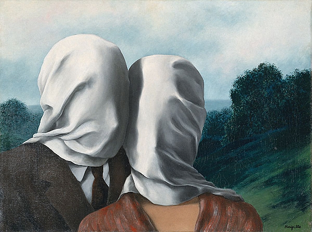 Les Amants by Rene Magritte